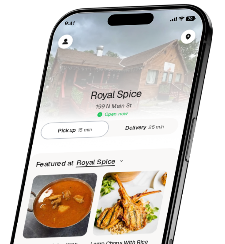 Royal Spice app preview