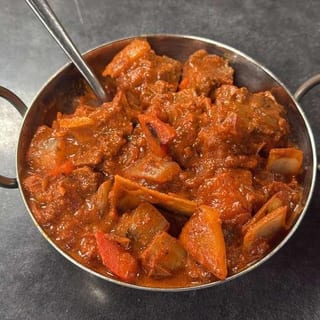 Kerala Chilly Goat (Bone-In) (With Rice)