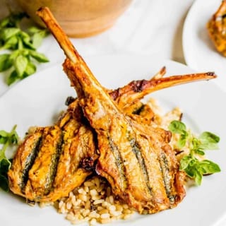 Lamb Chops (With Rice)